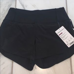Black Athleta Running shorts